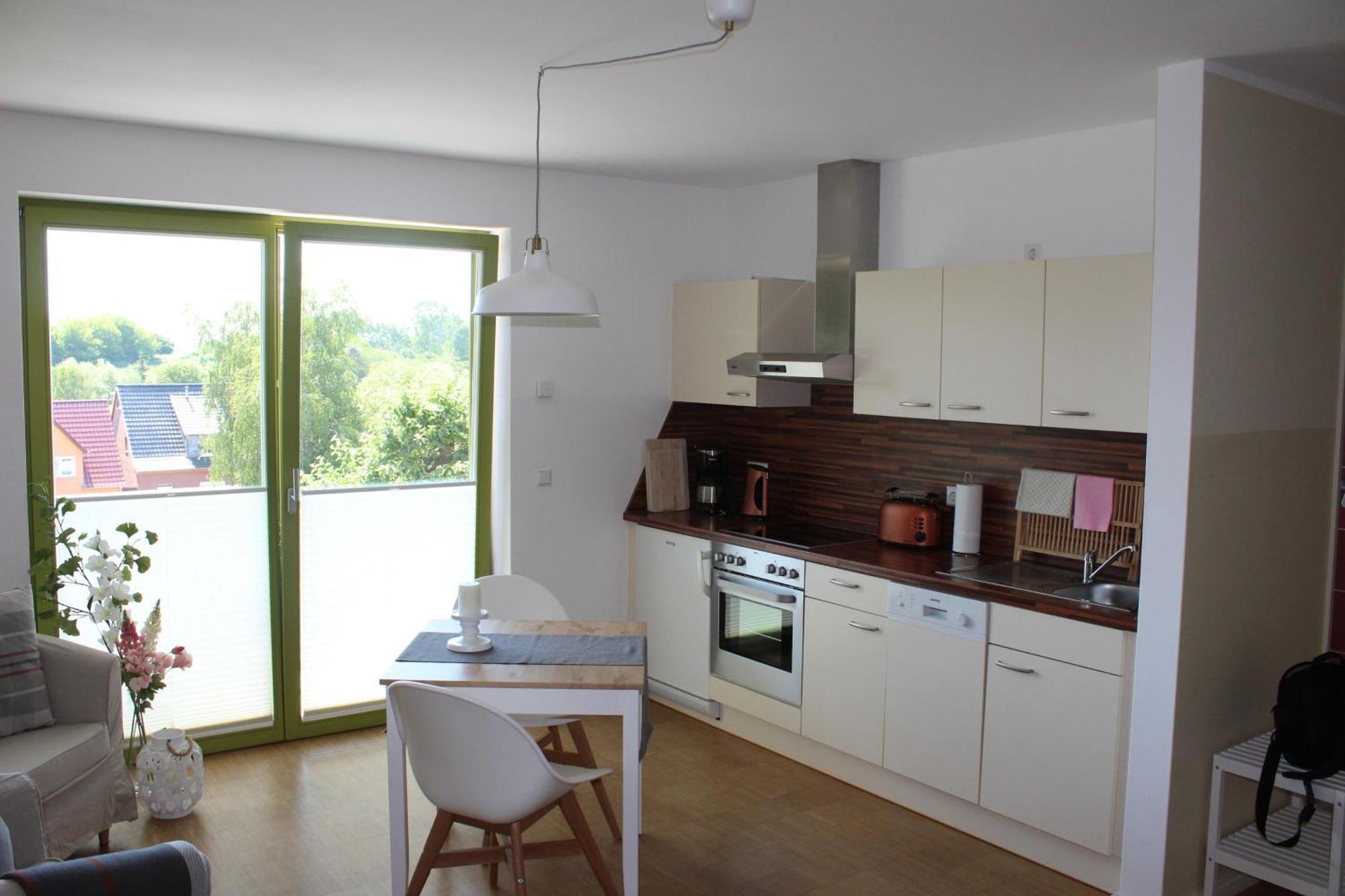 Schwalbennest Am Cafe Wunder Bar Apartment Bad Sulze ภายนอก รูปภาพ